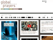 Tablet Screenshot of globalprayers.info